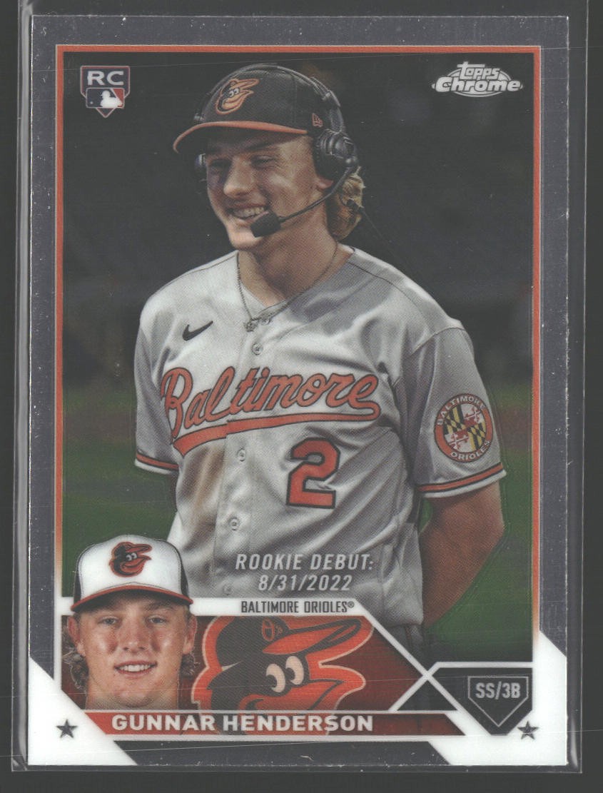 2023 Topps Chrome Update #USC208 Gunnar Henderson