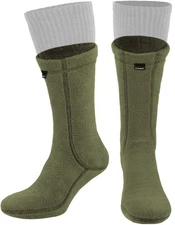 Military Warm 8 Inch Boot Liner Socks Outdoor Tactical Hiking Sport Polartec Fle