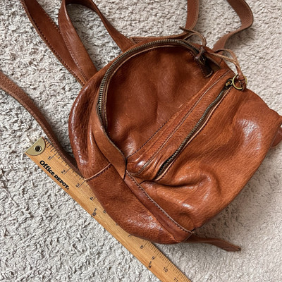 Madewell The Lorimer Mini Backpack Tan Leather SOLD OUT! | eBay display picture 1