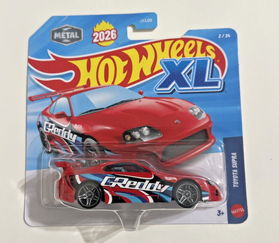 HOT WHEELS XL TOYOTA SUPRA 1:43 SCALE 2026 NEW FAST SHIPPING