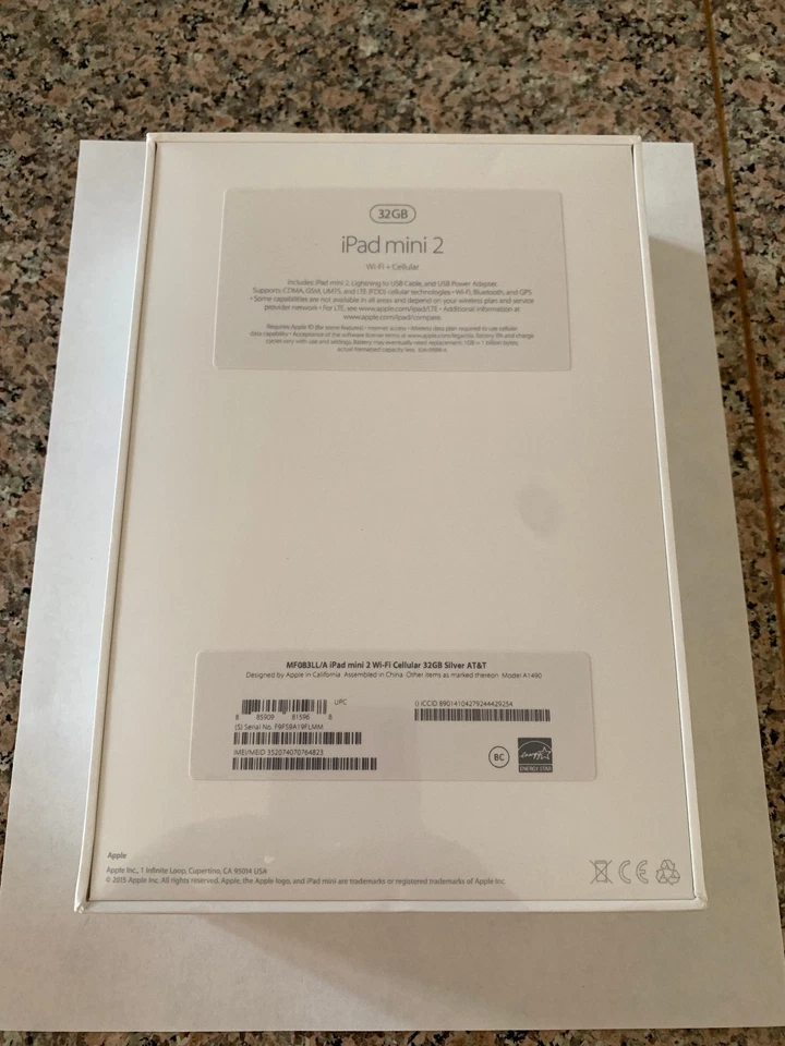 NEW iPad Mini 2 32GB Silver (WiFi/Cellular) iOS 9 NEW - Image 4 of 4