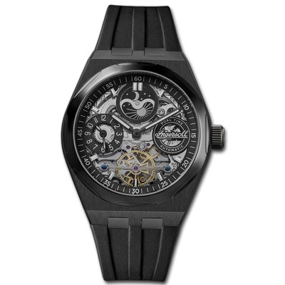 Ingersoll Herrenuhr PUR schwarz Ingersoll The Broadway Armbanduhr UIN12908