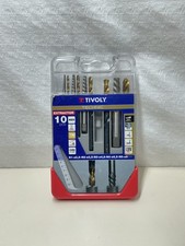 Tivoly Set of 9 Clipster Drill Bits 11901170052