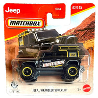 Matchbox Jeep Wrangler Superlift 62/125 2026 1:62 Modellauto Kinder Spielzeug Us