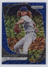 2020 Panini Prizm Tier II Quick Pitch Blue Donut Circle /199 Dustin May #126 4f5