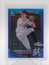 BRIGGS MCKENZIE 2025 BOWMAN CHROME DRAFT 1ST BLUE REFRACTOR /150 Q3967