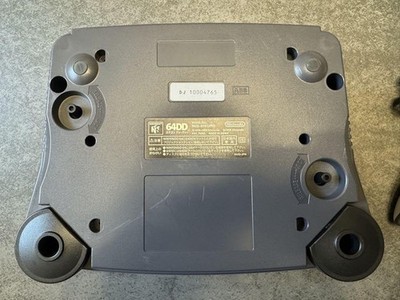 Nintendo 64DD Disk Drive Console for N64 System Excellent