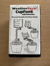 WeatherTech CupFone Universal Cell Phone Cup Holder - Black