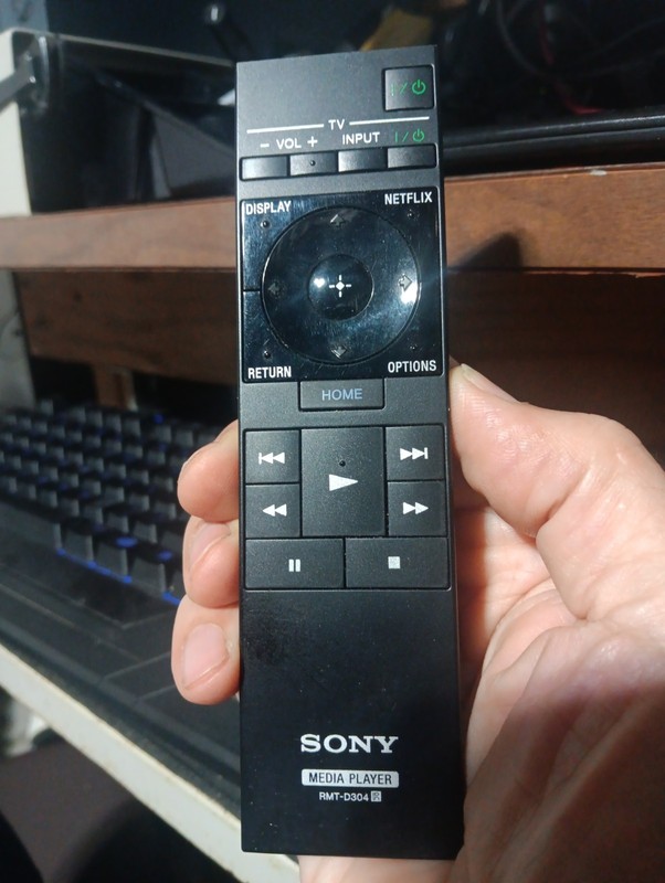 Genuine Sony RMT-D304 Media Player Remote Control