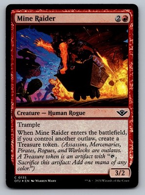 Magic Mine Raider C Foil Outlaws of Thunder Junction 135 LP
