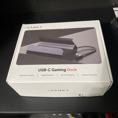 iVANKY 8-in-1 USB-C Gaming Dock Compatible with Steam Deck, ROG Ally, Phones