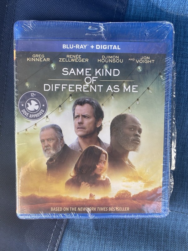 Same Kind of Different As Me Blu-ray Greg Kinnear Renee Zellweger No Digital