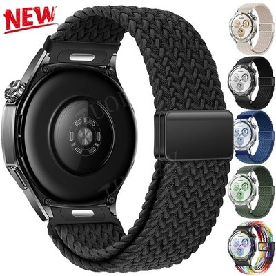 Magnet Nylon Armband Für Huawei Watch 5 4 46mm GT 6 5 Pro GT4 GT3 2e 42 46 48mm