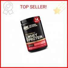 Optimum Nutrition Gold Standard 100 Whey Protein Powder, Strawberries and Cream