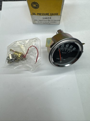 #ad #ad Universal Products 10025 Oil Pressure Gauge 0 80 1 5 SC Manual Forklift Tractor $26.99