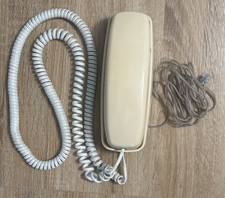 VTG AT T Princess Trimline Cream Phone Model 210 Push Button for Desk or Wall