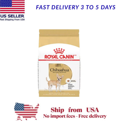 Royal Canin Breed Health Nutrition Chihuahua Adult Dry Dog Food, 10-lb bag