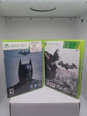 Lot Of (2) Batman Game Xbox 360 Arkham Origins & Arkham City Complete