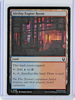 Airship Engine Room - Magic the Gathering: Avatar #0265 - TLA - EN - Foil - Land