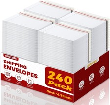240 Pack Rigid Mailers 7"X4.35" Trading Card Shipping Envelopes for Collectors