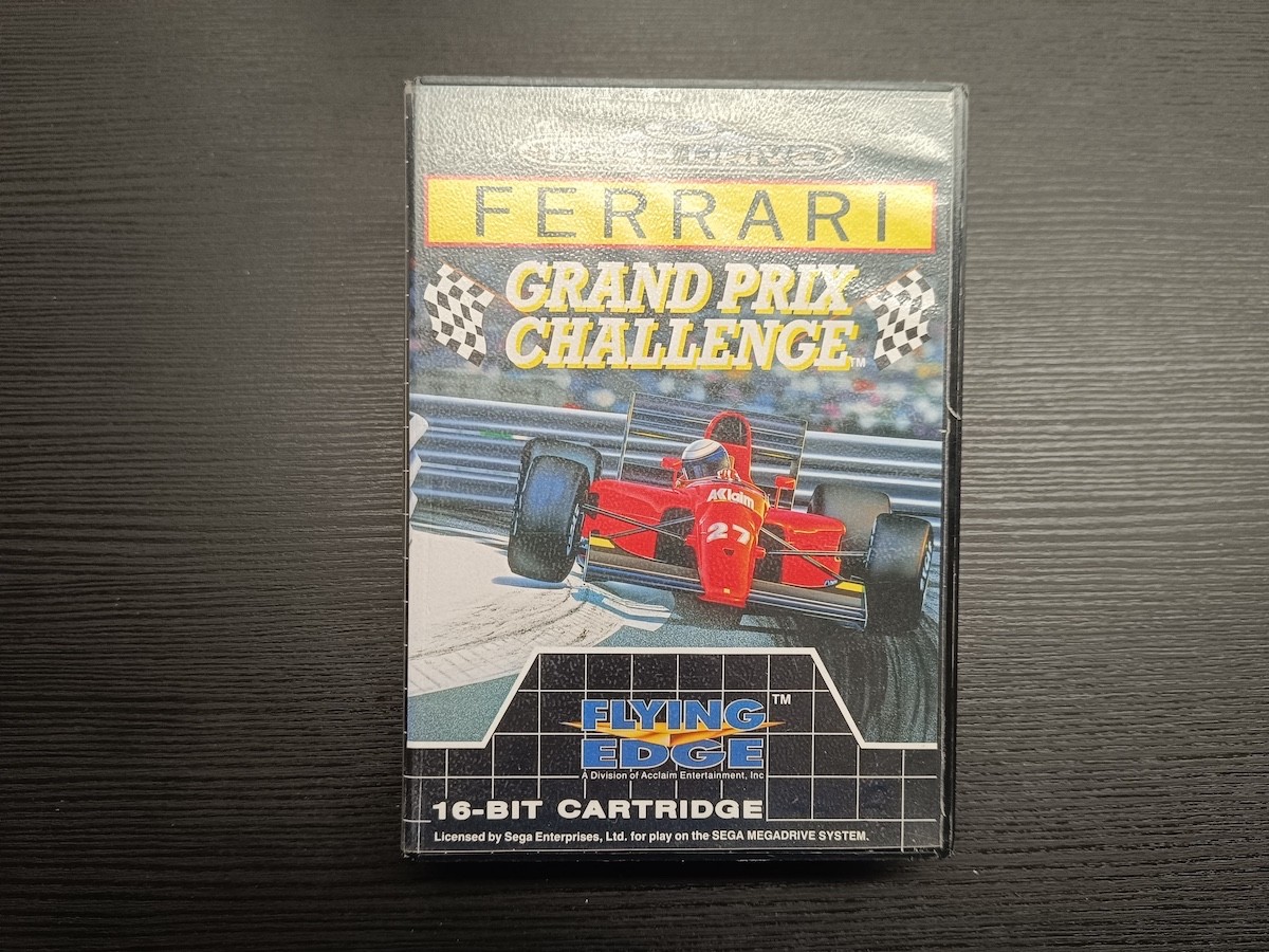 Ferrari Grand Prix Challenge Sega Mega Drive Sans Notice PAL Megadrive