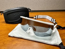 New SMITH Optics ChromaPop Pursuit Sunglasses - White - Retro Goggle - Snow
