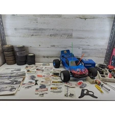 Vintage Team Associated RC10GT Plus Rally Off-Road Car With Tons Of Extra Parts