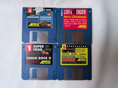 Amiga - Job lot of AMIGA Floppy Disk Games, Demos, Cover Disk Collection 40 X - Afbeelding 8 van 14