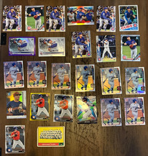 (25) 2015 2016 2020 Topps Bowman Chrome Alex Bregman Ian Happ Hoerner Cubs