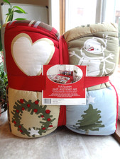 Target Home Christmas Quilt and Sham Set Full/Queen  - Free Shipping
