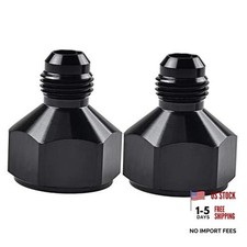 8AN Female to 6AN Male Flare Reducer Adapter - 2PCS AN8 to AN6