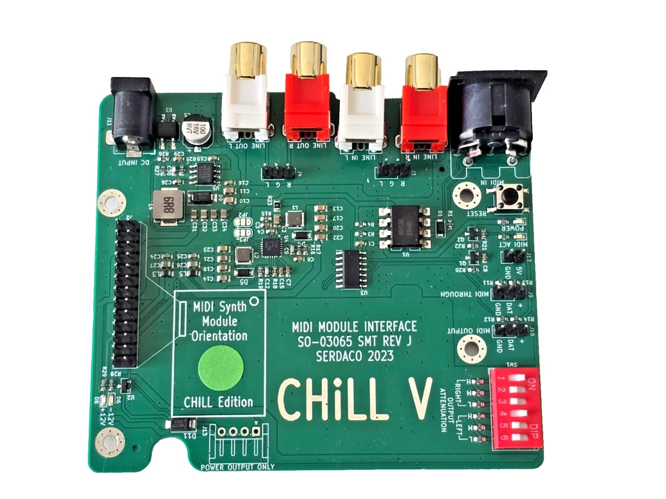 Roland SCB-7 Sound Canvas MIDI Daughterboard + CHILL-V Carrierboard Retro Gaming - Bild 2 von 4
