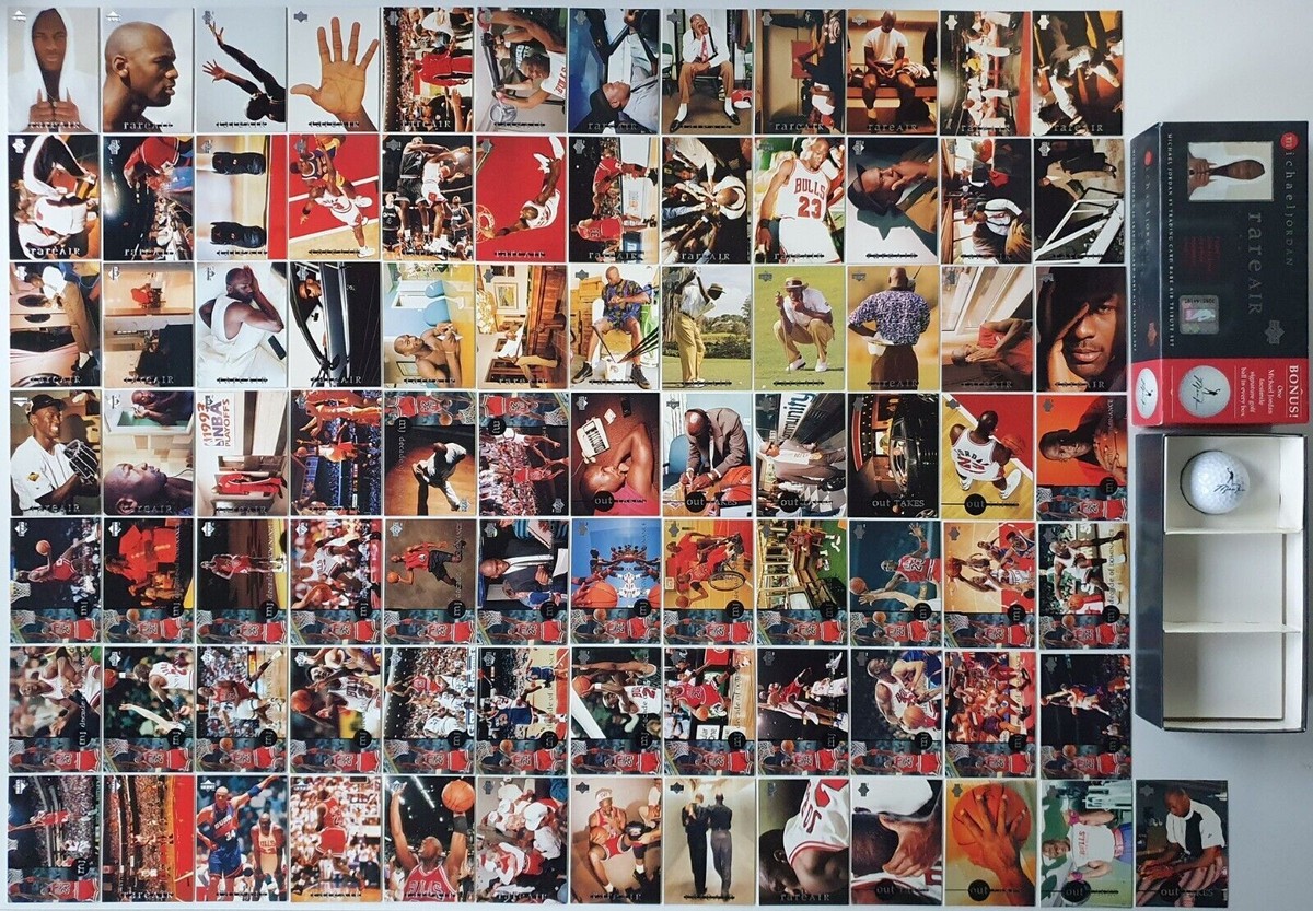 1997 Upper Deck Michael Jordan RARE AIR (Complete set 85 Cards and