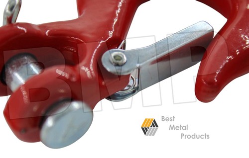 (4) 1/4“ Slip Hook Safety Latch Clevis Rigging Tow Winch Trailer Crain 0900122 - Picture 2 of 3