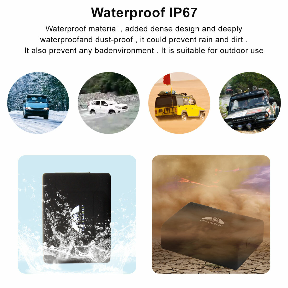 UK TK109 GPS109 GPS Tracker VAN Boat Car Vehicle Real Time