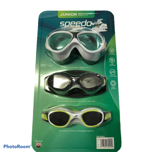 speedo goggles set