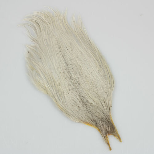 VINTAGE HOFFMAN SUPER GRIZZLY SADDLE HACKLE FEATHERS FLY TYING FLIES Grade  1