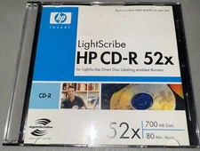 HP CD-R 700MB 52x Speed Spindle Disc - LCR0041M