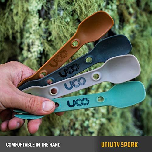 Confezione 2 Utensili Utility Spork Combo Cucchiaio-Forchetta per