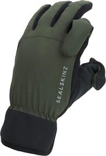 Sealskinz Waterproof All Weather SPORTING Gloves - Olive Green/Black
