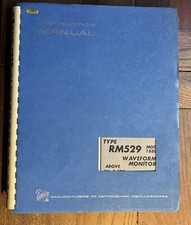 Tektronix RM529 Mod 188D Waveform Monitor Instruction Manual Late Model