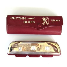 Vintage Hohner Harmonica Harp Rhythm and Blues Made In Germany Original Case