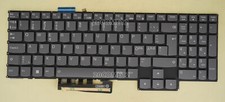 For Lenovo Legion 5 Pro 16ACH6 5 Pro 16ACH6H Keyboard Nordic white Backlit gray