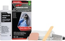 DIY Fiberglass Repair Kit For Boats Marine Tub Bathtub Shower Canoe RV Car Resin