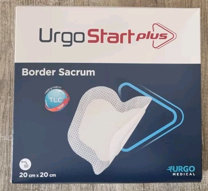 URGOSTART PLUS BORDER SACRUM, WUNDVERBAND, 20 X 20CM, 8 STÜCK