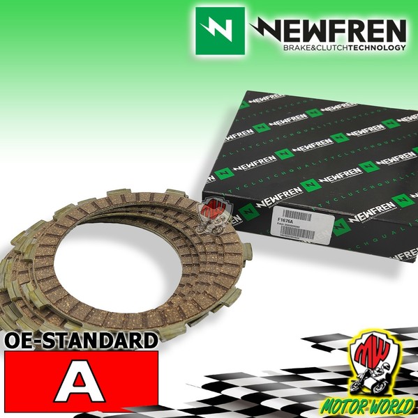 F1676A Kit 8 Kupplungsscheiben Neu Newfren Honda CBR 600 RR 2003-2005-image