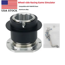 QR1 Wheel-side Racing Game Simulator Steering Wheel Metal Quick Release USA