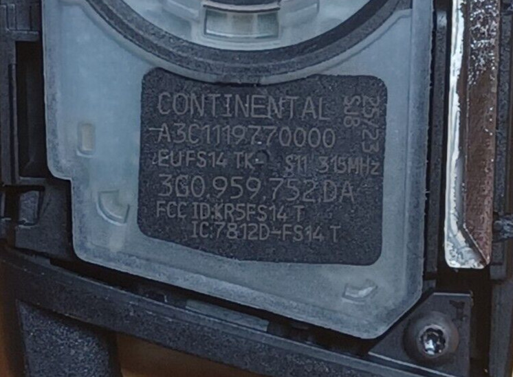 Genuine OEM 5 Btn 2022-24 VW Volkswagen Smart Key Remote  