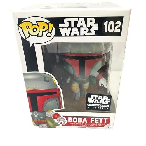 Funko Pop! STAR WARS  Boba Fett #102 Smugglers Bounty Exclusive Bobblehead
