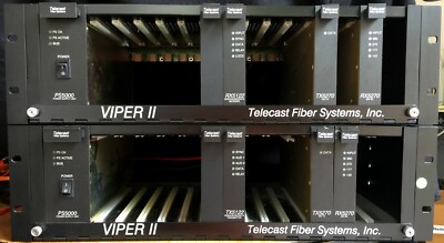 TELECAST VIPER II FIBER SYSTEM Sender & Receiver Glasfaser